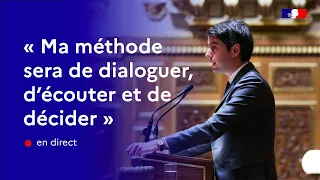 Déclaration de politique générale de Gabriel Attal au Sénat