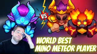 World's best MINO METEOR player vs DEMON HUNTER | vs | Ket-Anime| Rush Royale