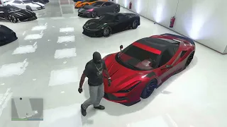 Grand Theft Auto V PS5 Ferrari Garage 🔥🔥