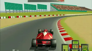 Official Formula 1 Racing (Suzuka) Gameplay - Voodoo2 SLI