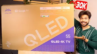 Unboxing the iFFalcon 55Q73 4K QLED GOOGLE TV: Your Gateway to Premium Entertainment!