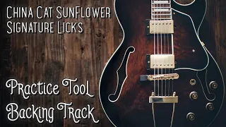China Cat Sunflower » Signature Licks [BACKING TRACK] Grateful Dead
