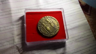Ancient antique coin/HINDU lord of ram