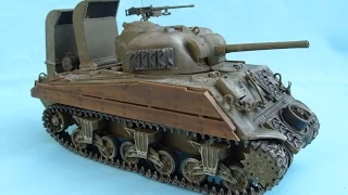 ADVERSARIES GROUP BUILD, Part 1: Italeri 1/35 US Marines M4 Sherman - A Build In Pictures