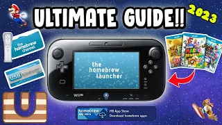 FULL Guide to Homebrew the Wii U & vWii in 2023!! (Tiramisu Environment)