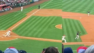 WATCH Ohtani beats out routine ground out for infield hit