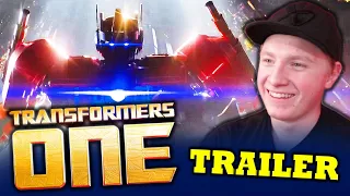 TRANSFORMERS ONE TRAILER REACTION