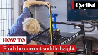 How to find the correct saddle height: Quick and easy methods you can do yourself at home