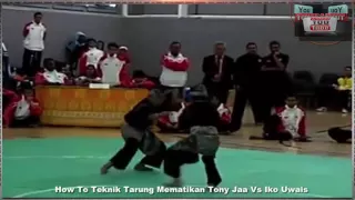 Teknik Bela Diri Tony Jaa Vs Iko Uwais, Demo Bela Diri Muay Thai Vs Pencak Silat