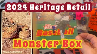 2024 Topps Heritage Retail Monster Box ...or Mega...you know the big retail one... yah, that one.🦒