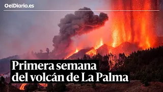 🌋 Cronología del volcán de La Palma: así ha sido la primera semana de erupciones