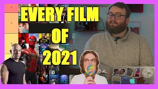 Ranking Every Movie of 2021 Tier List