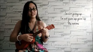 Don't Give Up On Me (ukulele cover) Andy Grammer