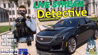 Detective Live Patrol In A Supercharged Cadillac CTS | GTA 5 LSPDFR Live Stream 234