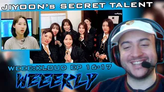 DAILEEE REACTION to WEEEKLY(위클리) WEEE:KLOUD EP 16 & 17 | Starting WE CAN ERA with the showcase!