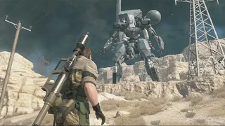 Metal Gear Solid 5 Phantom Pain Sahelanthropus Boss Fight