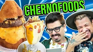 CHERNOFOODS: REAGINDO AS COMIDAS MAIS BIZARRAS DA INTERNET | Diva Depressão