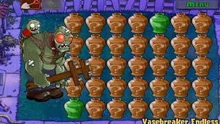 Plants vs Zombies | PUZZLE | Vase Breaker Endless Best Streak 5 : GAMEPLAY FULL HD 1080p 60hz