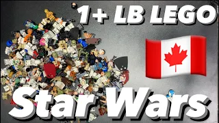 1+ LB Of LEGO Star Wars Minifigures From Canada Eh?