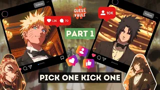 🔥 Anime Quiz - Pick One Kick One Who Is The Hotter Anime Boy