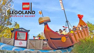 Destiny's Bounty On/Off Ride POV at Legoland Windsor (Feb 2022) [4K]