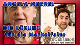 Angela Merkel: Merkelfalte Mundwinkel-Lifting | Grin lift | Botox | Hyluronsäure | Dr. Alawi