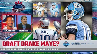 Should Patriots DRAFT Drake Maye in 1st Round of 2024 NFL Draft?