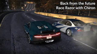 Revisit Razor from 2021 with Bugatti Chiron - Need for Speed Most Wanted (2005)