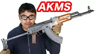 LCT GHK AKMS 【究極のAKMS】GBB メタル+リアルウッド マック堺 エアガン開封レビュー