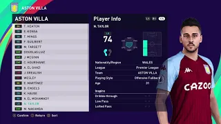 PES 2021 BASE COPY ASTON VILLA