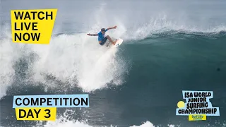 WEBCAST - Competition Day 3 - 2024 Surf City El Salvador ISA World Junior Surfing Championship