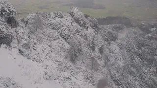 Winter in Salzburg, Austria :  Untersberg alps mountians, snow snow snow 🏔️☃️!!