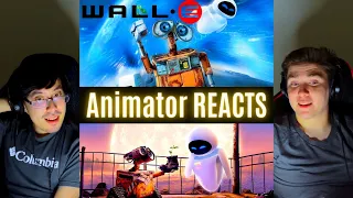 REACTING to *Wall-E* THIS IS SO CUTE!! (Movie Commentary) Animator Reacts