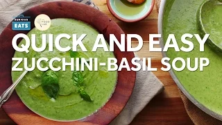 Easy Zucchini-Basil Soup