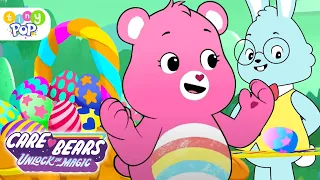 Easter Egg Hunt! 🐣 Care Bears Unlock the Magic 🌈 Summer Club! ☀️ | Cartoons for Kids | Tiny Pop