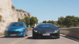 Imran Khan - Satisfya  - Taxi 5 Final Lambo vs Peugeot 407 Race 🏁🚖