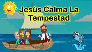 No 27 Jesús Calma la Tempestad para niños escuela dominical
