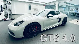 The New 2021 718 Cayman GTS 4.0 Flat 6 | YouTube Live Video