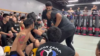 My First Point Muay Thai Fight