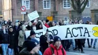Stop ACTA - Copenhagen 25/02/2012