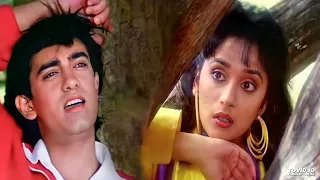 "Mujhe Neend Na Aaye" Full Lyrical Video || DIL || Aamir Khan, Madhuri Dixit