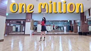 💋 (홍은주)// One Million Linedance// 원 밀리언// Beginner// 초급라인댄스// Bosson