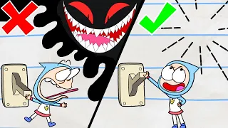 LIGHT FRIGHT! | Boy & Dragon | Cartoons For Kids | WildBrain Toons