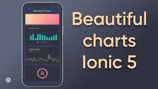 Ionic 5 Beautiful Charts Design with Apex Charts - Speed code