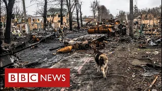 Hundreds more civilians feared dead in towns near Kyiv - BBC News