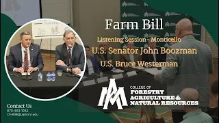 Farm Bill Listening Session 2023 (Entire Session- 2:06:35)
