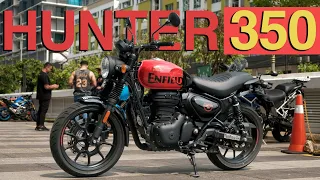 Great...but it needs a smaller engine | Royal Enfield Hunter 350 (2023)