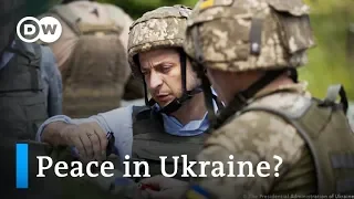 Zelenskiy raises hopes for peace in Ukraine | Focus on Europe