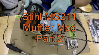 Stock Muffler vs Muffler Mod - More Power From My Chainsaw! 2 of 2 - #5