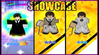 New SHINY 6,7,7Star Osamu Dazai SHOWCASE All star tower defense #roblox